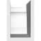 Ekena Millwork Standard New Brighton Architectural Grade PVC Rafter Tail, 4"W X 6"H X 24"L RFTP04X06X24NEB - alternate 4